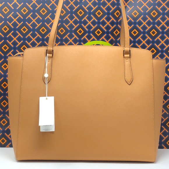 Nwt Tory Burch large Emerson tote laptop bag - Picture 3 of 8